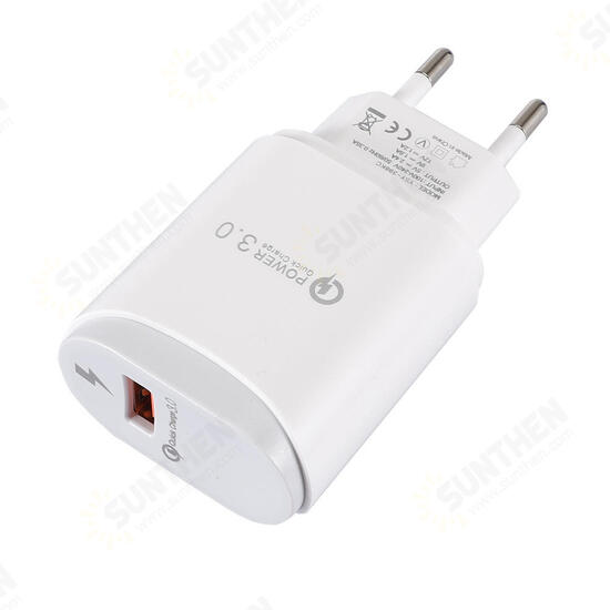 2.4A USB Type C Micro USB Fast Charging Charger Adapter EU Plug For iPhone X XS HUAWEI P30 MI8 MI9 Oneplus 7 S10