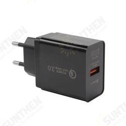3A USB Charger QC3.0 Quick Charging For iPhone XS 11Pro Mi10 Note 9S 3A USB Charger QC3.0 Quick Charging For iPhone XS 11Pro Mi10 Note 9S