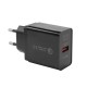 3A USB Charger QC3.0 Quick Charging For iPhone XS 11Pro Mi10 Note 9S