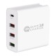 4 Ports USB Charger QC3.0 USB Type-C Wall Charger Adapter Fast Charging For iPhone XS 11Pro Huawei P30 P40 Pro MI10 Note 9S