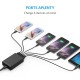 50W 10A 6-Port USB Charger Desktop Charging Station For iPhone 11 SE 2020 For Huawei