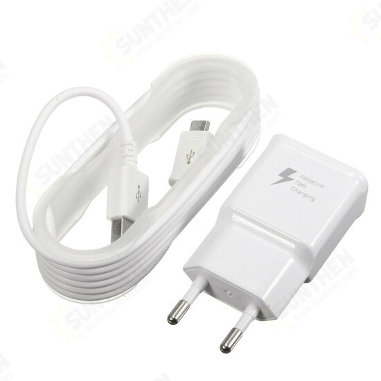 EU 9V 2A Micro USB Charger Charging Cable Adapter For Samsung Xiaomi Huawei