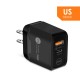 PD+QC3.0 20W USB Charger Travel Charger Adapter for iPhone 12 Pro Max for Samsung Galaxy Note S20 ultra Huawei Mate40 OnePlus 8 Pro