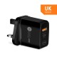 PD+QC3.0 20W USB Charger Travel Charger Adapter for iPhone 12 Pro Max for Samsung Galaxy Note S20 ultra Huawei Mate40 OnePlus 8 Pro