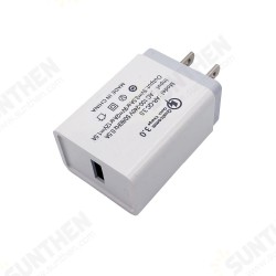 QC3.0 18W Quick Charging USB Charger Adapter EU Plug For OnePlus 7 Pro 5T UMIDIGI Z2 HUAWEI P30 MI8MI9 S10 S10+ QC3.0 18W Quick Charging USB Charger Adapter EU Plug For OnePlus 7 Pro 5T UMIDIGI Z2 HUAWEI P30 MI8MI9 S10 S10+