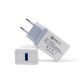 QC3.0 18W Quick Charging USB Charger Adapter EU Plug For OnePlus 7 Pro 5T UMIDIGI Z2 HUAWEI P30 MI8MI9 S10 S10+