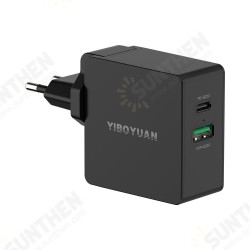 QC3.0 PD Type-C Dual USB Fast Charging USB Charger Adapter For iPhone X XS Xiaomi Mi9 Redmi 7A Huawei P30 QC3.0 PD Type-C Dual USB Fast Charging USB Charger Adapter For iPhone X XS Xiaomi Mi9 Redmi 7A Huawei P30