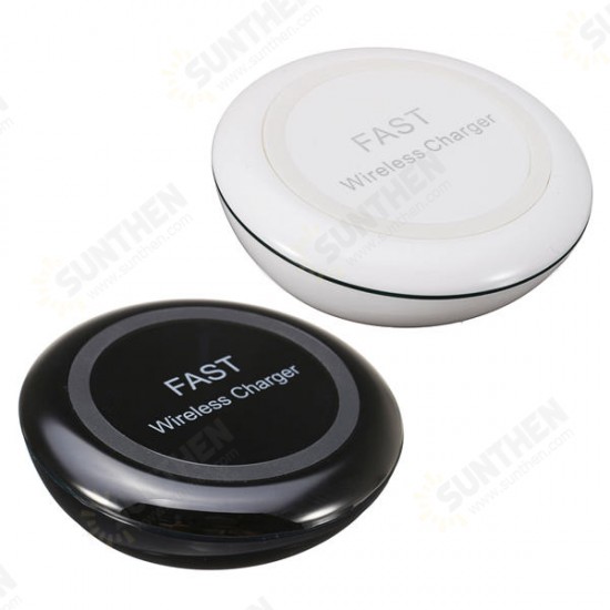 Wireless Fast Charger With LED Indicator For iPhone X 8Plus Samsung S7 S8 Note 8