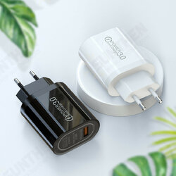 USB Charger QC3.0 Universal Fast Charging USB Charger For iPhone XS 11 Pro Mi10 Note 9S USB Charger QC3.0 Universal Fast Charging USB Charger For iPhone XS 11 Pro Mi10 Note 9S
