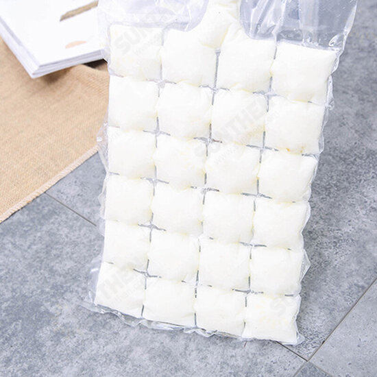 10Pcs Ice Cube Mold Disposable Self-Sealing Ice Cube Bags Transparent Faster Freezing Ice-making Mold Bag Kitchen Gadgets