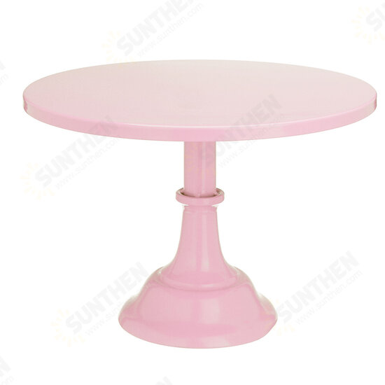 12inch Iron Round Cake Stand Pedestal Dessert Holder Cupcake Plates Wedding Party Cake Pan