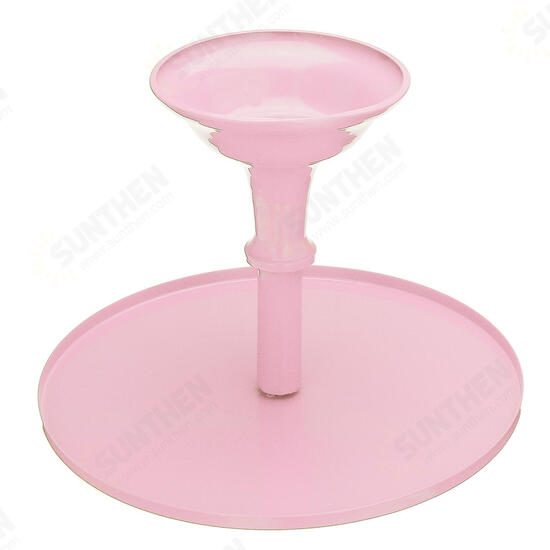 12inch Iron Round Cake Stand Pedestal Dessert Holder Cupcake Plates Wedding Party Cake Pan