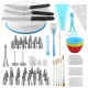 178pcs Cake Decorating Tool Kit Baking Fondant Supply Turntable Bag Tip Spatula