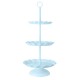 2 / 3 Ters Blue Cake Holder Cupcake Stand Birthday Wedding Party Display Holder Decorations