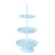 2 / 3 Ters Blue Cake Holder Cupcake Stand Birthday Wedding Party Display Holder Decorations