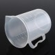 250ml Plastic Measuring Cup Clear Double Graduated Cylindrical Measuring Jug