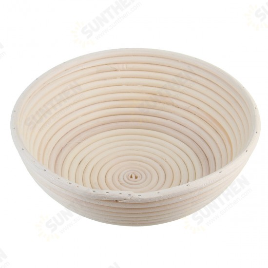 25cm Round Bread Proofing Basket Sourdough Proving Banneton Beginner Baking Tool