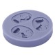 3 Cats Silicone Mold Fondant Cake Mould Decorating Tool