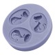 3 Cats Silicone Mold Fondant Cake Mould Decorating Tool