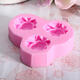 3 Flower Silicone Fondant Mold Cake Decorating Sugarcraft Mould