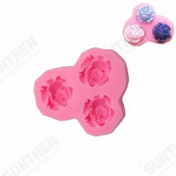 3 Flower Silicone Fondant Mold Cake Decorating Sugarcraft Mould 3 Flower Silicone Fondant Mold Cake Decorating Sugarcraft Mould