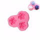 3 Flower Silicone Fondant Mold Cake Decorating Sugarcraft Mould