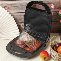 3-IN-1 Breakfast Machine Waffle Steak Maker Detachable Double Heating Sandwich Maker with LED Indicator 3-IN-1 Breakfast Machine Waffle Steak Maker Detachable Double Heating Sandwich Maker with LED Indicator