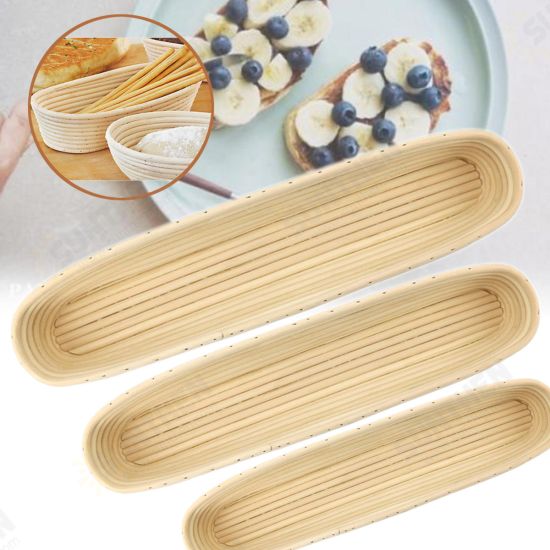 3 Size , 1-3 Pcs Breadboard Proofing Proving Baskets, Rattan Banneton Brotform Dough