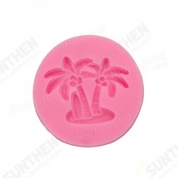 3D Coconut Palm Silicone Mold Fondant Mould Creative Baking Tools Accessories 3D Coconut Palm Silicone Mold Fondant Mould Creative Baking Tools Accessories