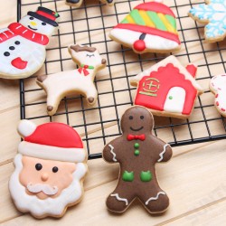 3D Vintage Christmas Key Frame Silicone Mould Cake Fondant Craft Baking Decor Ice Mold Tool 3D Vintage Christmas Key Frame Silicone Mould Cake Fondant Craft Baking Decor Ice Mold Tool