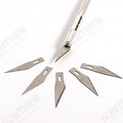 6 Blades Aluminum Carve Knife Extra Backup Sculpture Engrave Graver Muti-funtion Carving Knife Set 6 Blades Aluminum Carve Knife Extra Backup Sculpture Engrave Graver Muti-funtion Carving Knife Set