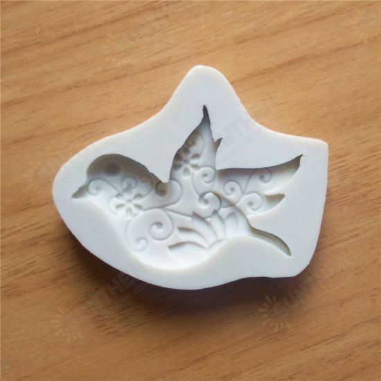 Cake Tools New Peace Dove Silicone Chocolate Handmade Fondant Mold Crafts Mould