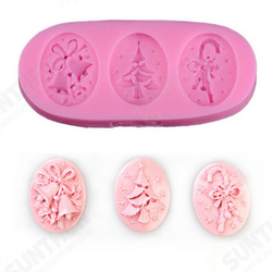 Christmas Tree Silicone Fondant Cake Mold Soap Chocolate Candy Decorating Mould Christmas Tree Silicone Fondant Cake Mold Soap Chocolate Candy Decorating Mould