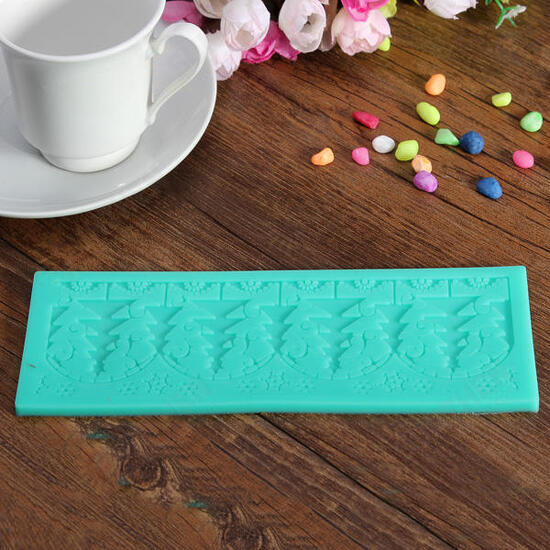 Christmas Tree Silicone Fondant Lace Mold