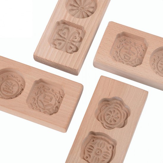 Flowers Fondant Mousse Cookies Mould Pastry Baking Decorating Tools Homemade Mooncake Maker Baking Mold