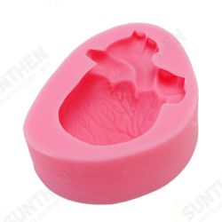 Food Grade Silicone Cake Mold DIY Chocalate Cookies Ice Tray Baking Tool Heart Shape Food Grade Silicone Cake Mold DIY Chocalate Cookies Ice Tray Baking Tool Heart Shape