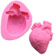 Food Grade Silicone Cake Mold DIY Chocalate Cookies Ice Tray Baking Tool Heart Shape