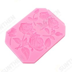 Food Grade Silicone Cake Mold DIY Chocalate Cookies Ice Tray Baking Tool Rose Shape Food Grade Silicone Cake Mold DIY Chocalate Cookies Ice Tray Baking Tool Rose Shape
