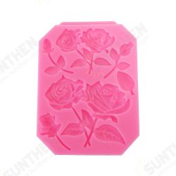 Food Grade Silicone Cake Mold DIY Chocalate Cookies Ice Tray Baking Tool Rose Shape Food Grade Silicone Cake Mold DIY Chocalate Cookies Ice Tray Baking Tool Rose Shape