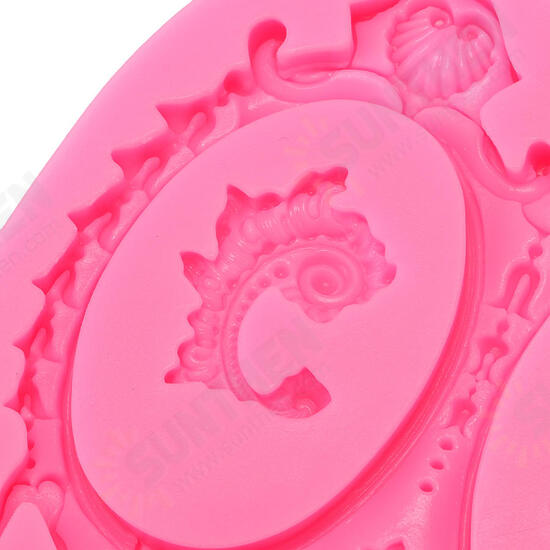 Food Grade Silicone Cake Mold DIY Chocalate Cookies Ice Tray Baking Tool Special Tortoise Shape