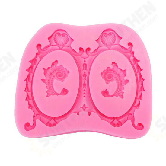 Food Grade Silicone Cake Mold DIY Chocalate Cookies Ice Tray Baking Tool Special Tortoise Shape