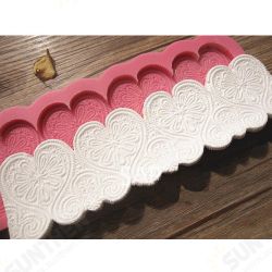 Heart Shape Silicone Fondant Lace Mold Cake Decorating Mould Heart Shape Silicone Fondant Lace Mold Cake Decorating Mould