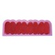 Heart Shape Silicone Fondant Lace Mold Cake Decorating Mould Heart Shape Silicone Fondant Lace Mold Cake Decorating Mould