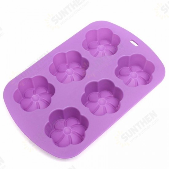 Homemade Flower Wedding Silicone Chocolate Cake Mold Cookie Gifts Soap Candy Mould Baking Mold Kitchen Tool DIY