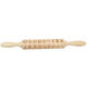 JM01687 Wooden Christmas Embossed Rolling Pin Dough Stick Baking Pastry Tool New Year Christmas Decoration