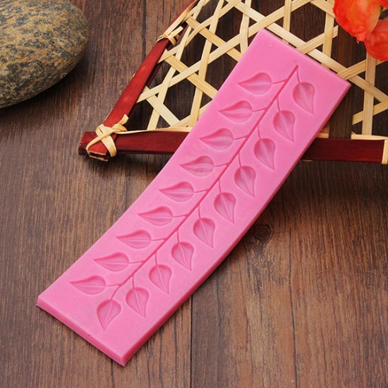 Leaves Fondant Silicone Mold Lace Cake Mould Cake Decoration Tool