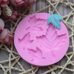 Mapple Leaf Silicone Fondant Mold Sugarcraft Cake Decorating Mould Mapple Leaf Silicone Fondant Mold Sugarcraft Cake Decorating Mould