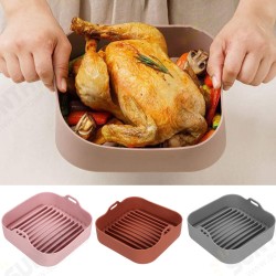 Multifunctional Silicone Baking Tray High Temperature Resistant Non-stick Bread Fried Baking Pan with Handles Multifunctional Silicone Baking Tray High Temperature Resistant Non-stick Bread Fried Baking Pan with Handles