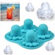 Octopus Shape Silicone Molds Fondant Cake Molds Kitchen Baking Decorating Cake Tools Soap Candy Mold