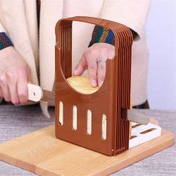 Practical Kitchen Bread Loaf Toast Slicer Cutter Maker Mold Guide Slicing Tools Practical Kitchen Bread Loaf Toast Slicer Cutter Maker Mold Guide Slicing Tools